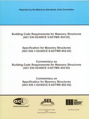 TMS 402/602-02 Building Code Requirements and Specification for Masonry Structures, 2002 (MSJC 2002)