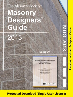 Masonry Designers' Guide - 2013 Download Version