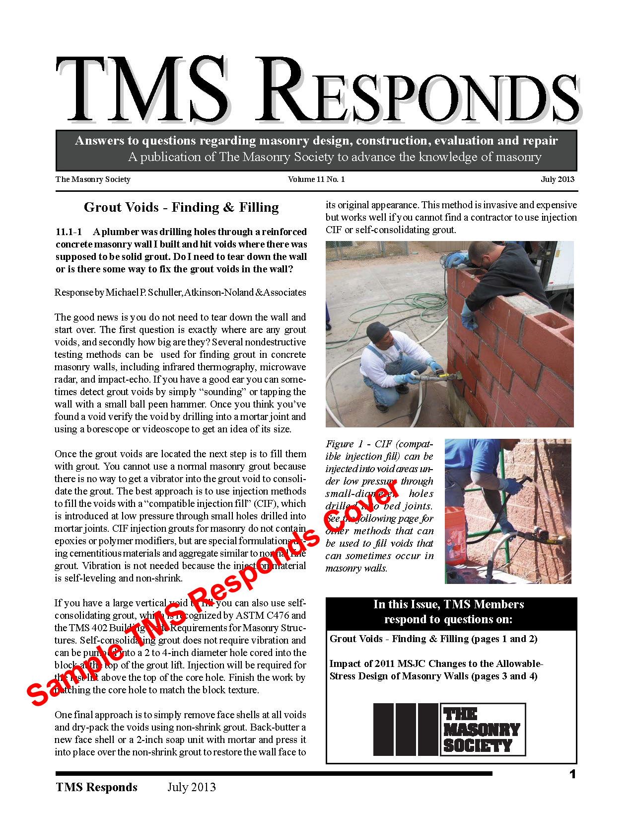 TMS Responds, Vol. 2 No. 2