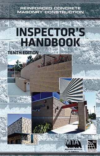 Reinforced Concrete Masonry Construction Inspector’s Handbook, Tenth Edition