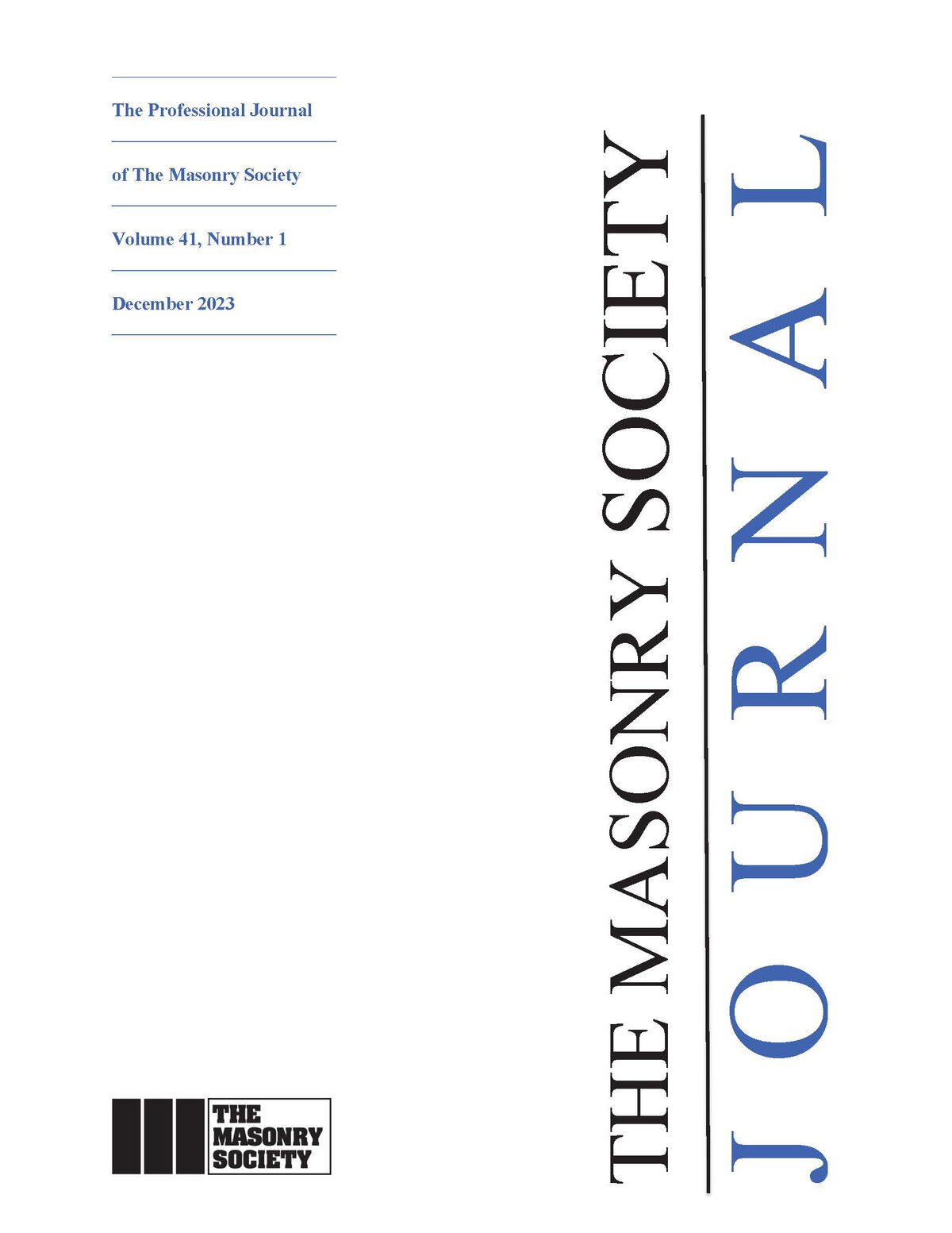 TMS eJournal, Vol. 41, No. 1